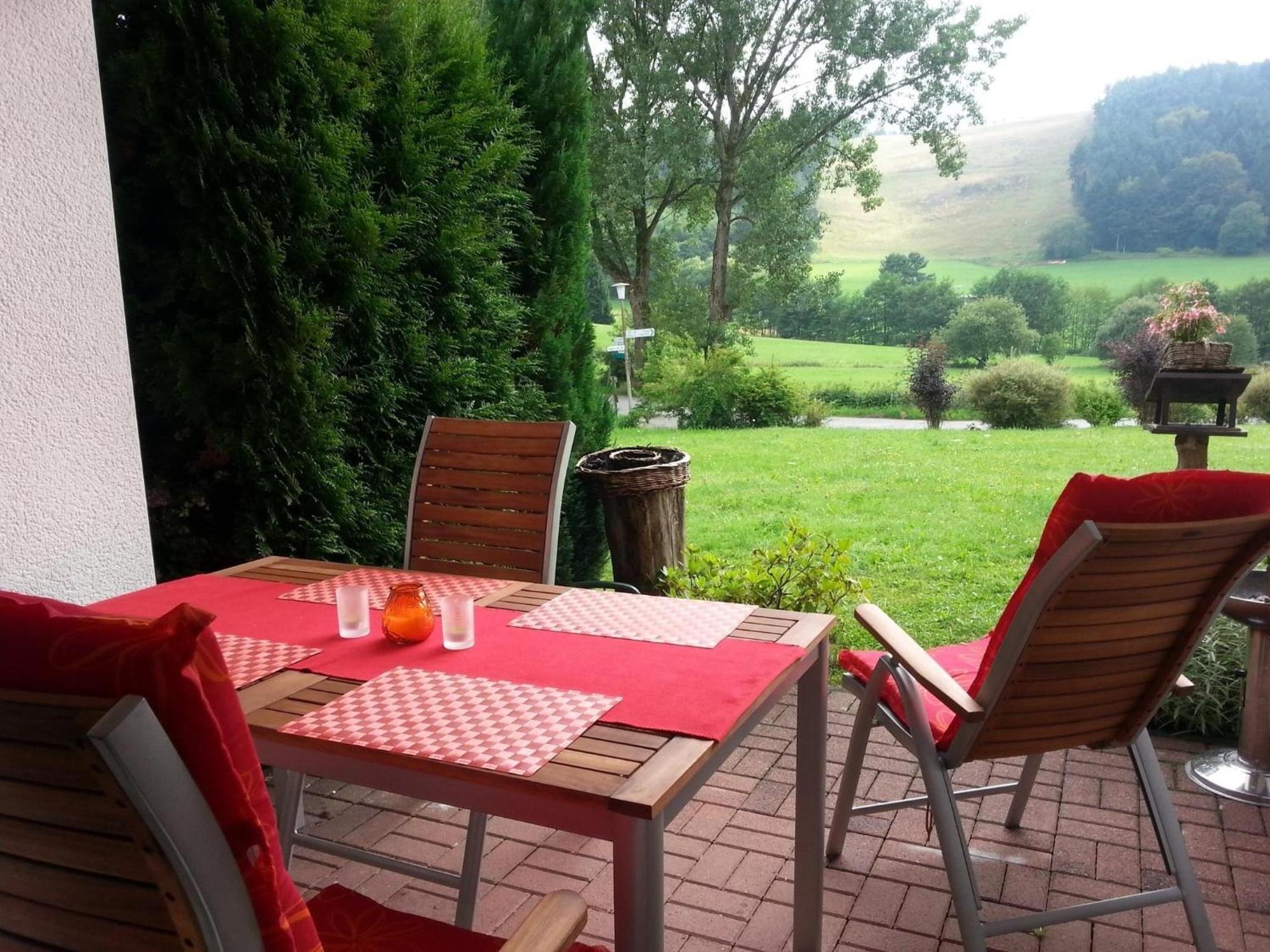Cosy Apartment Over Usseln With Private Terrace ヴィリンゲン エクステリア 写真
